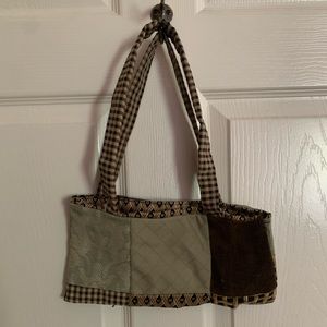 Patchwork shoulder bag